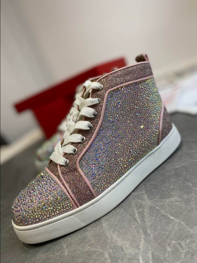 Christian Louboutin Low Top Rose Sneaker - CLS052