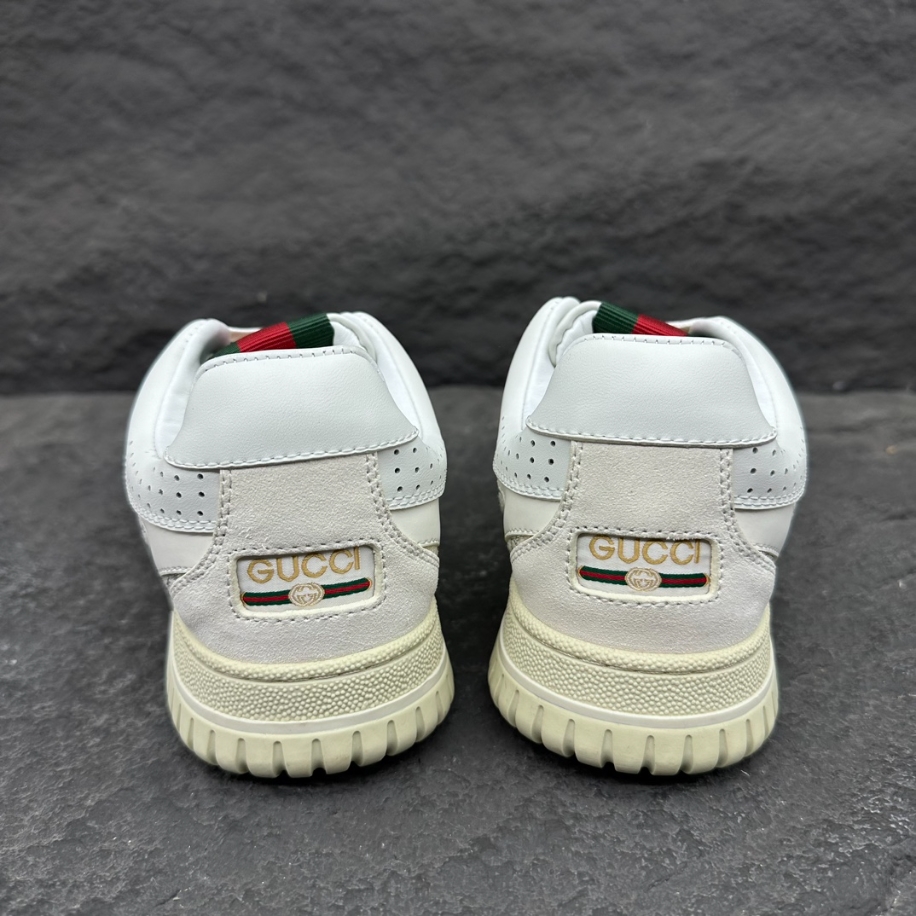 Gucci Re-Web Sneaker 'GG Canvas - Beige White' - GCC158