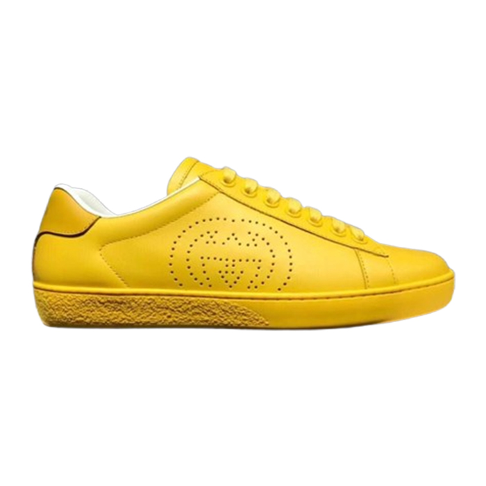 Gucci Ace Interlocking G - Light Yellow Sneakers - GCC229