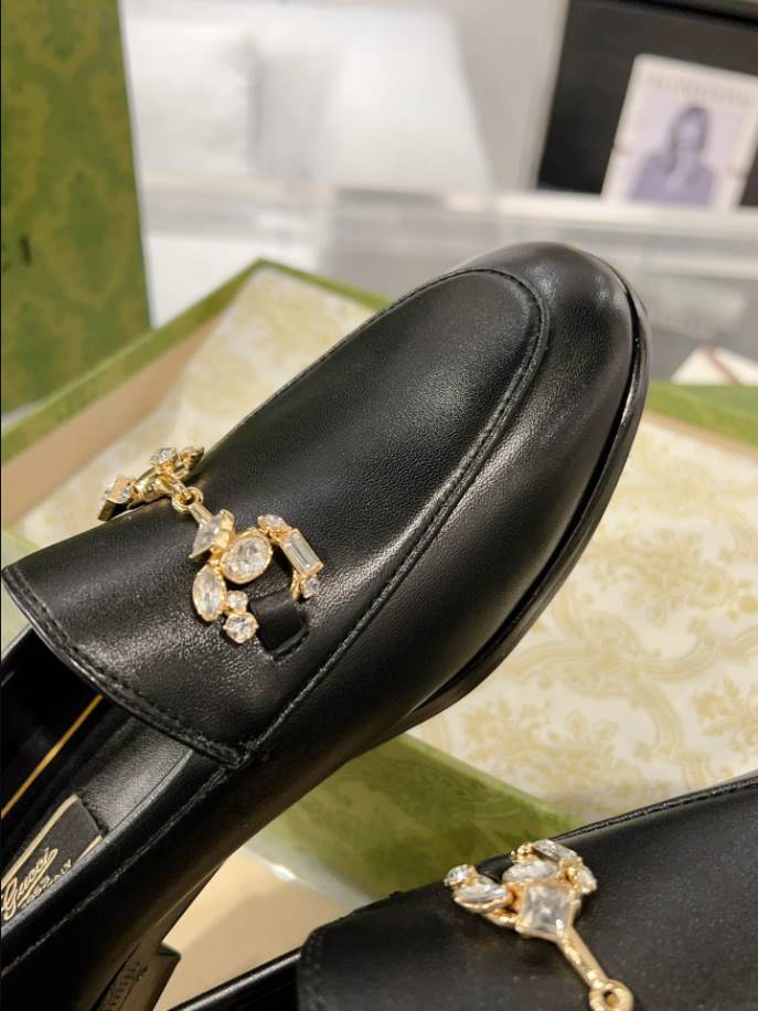 Gucci Jordaan Black Loafer - GL066