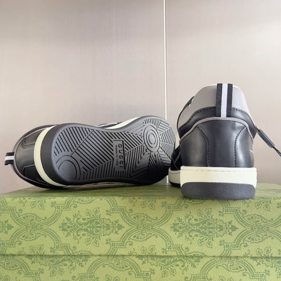 Gucci Basket Grey White Sneakers - GCC222