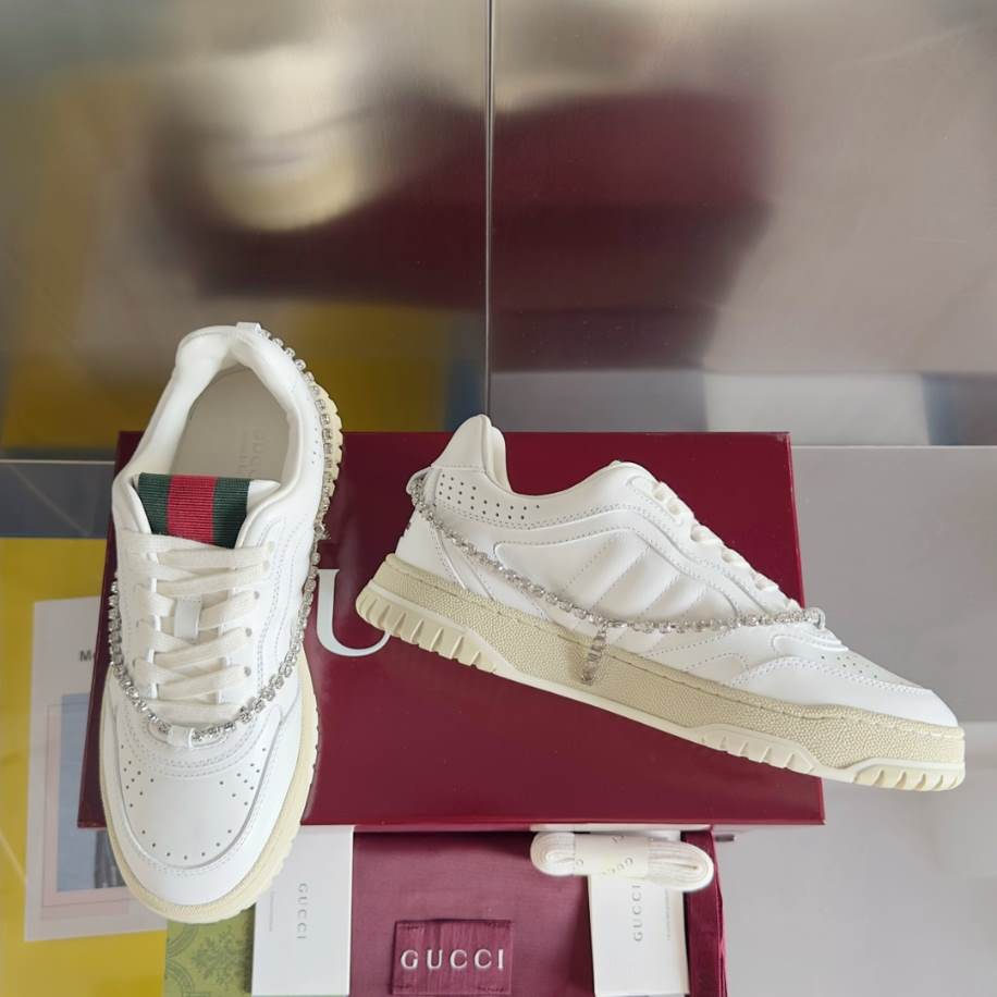Gucci Re-web Sneaker White Sneakers - GCC223