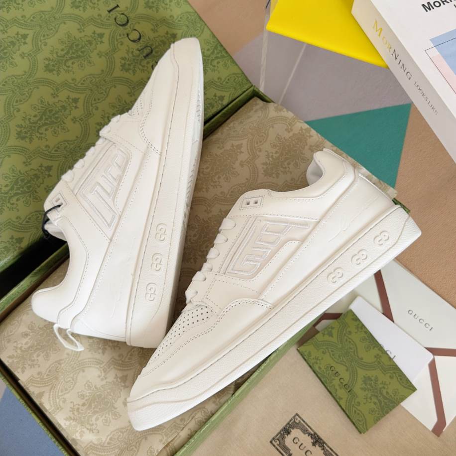 Gucci Basket White Sneakers - GCC221