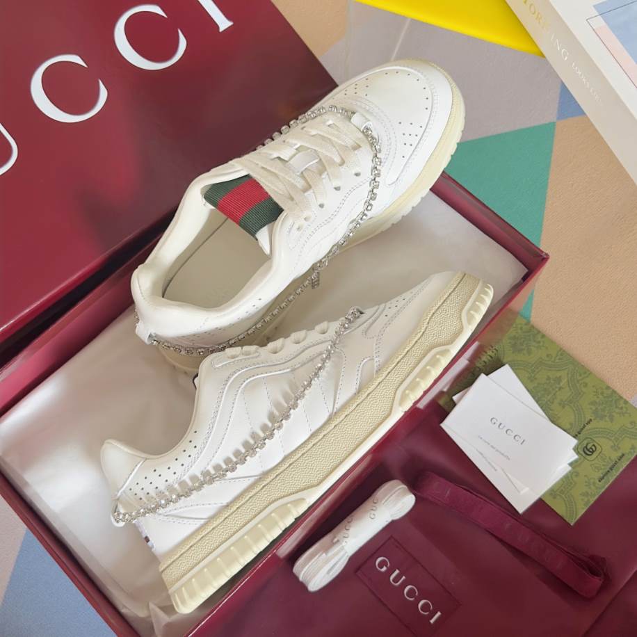 Gucci Re-web Sneaker White Sneakers - GCC223
