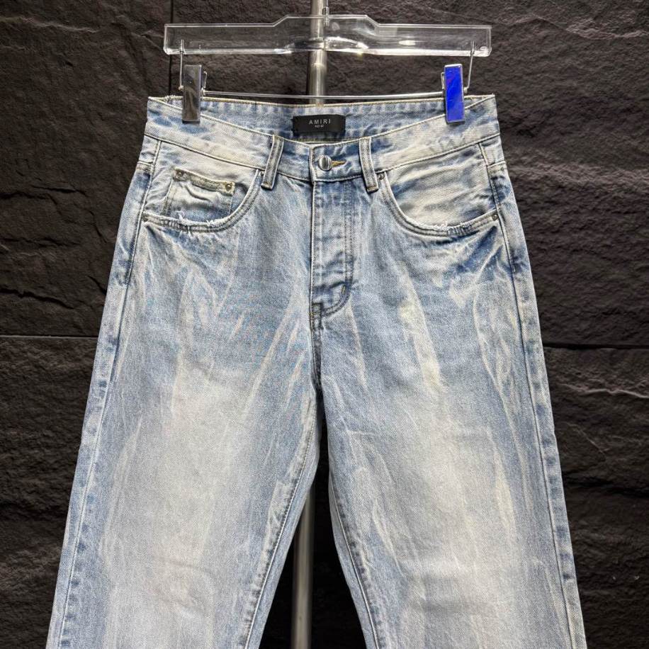 Amiri White Blue Jeans - AMIJ038