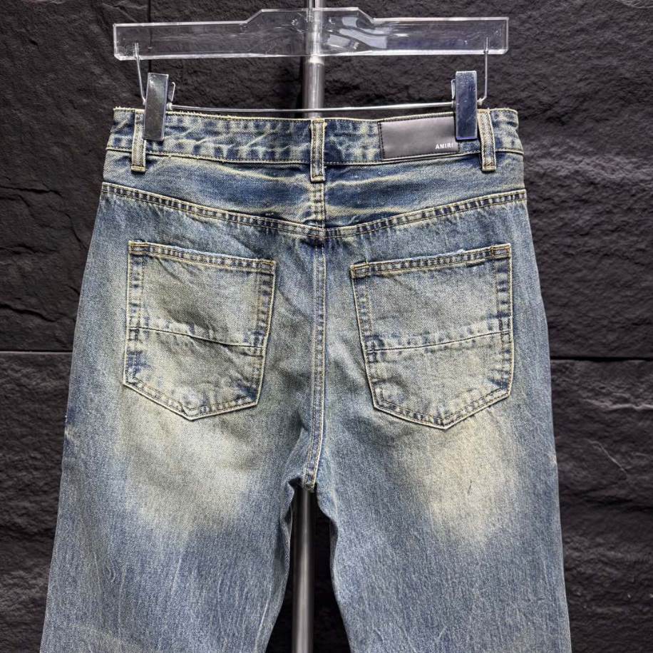 Amiri Rip Blue Jeans - AMIJ036