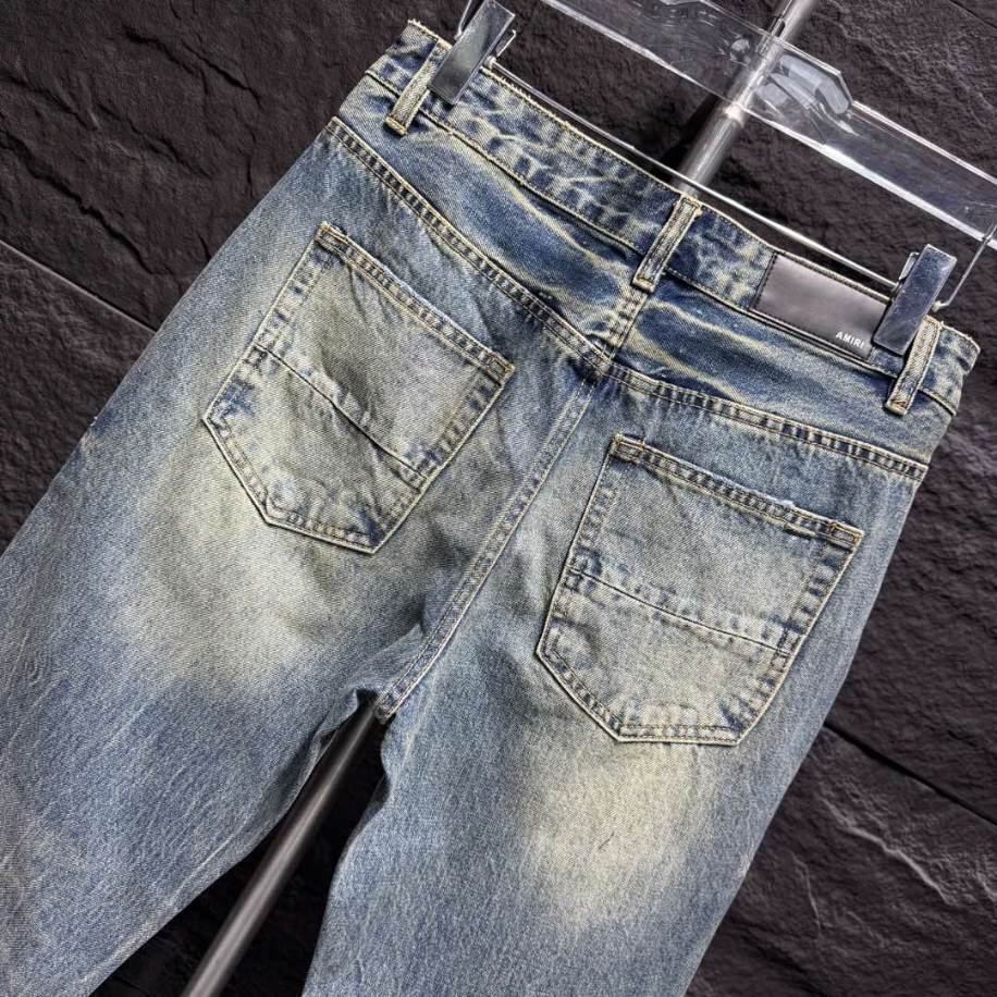 Amiri Rip Blue Jeans - AMIJ036