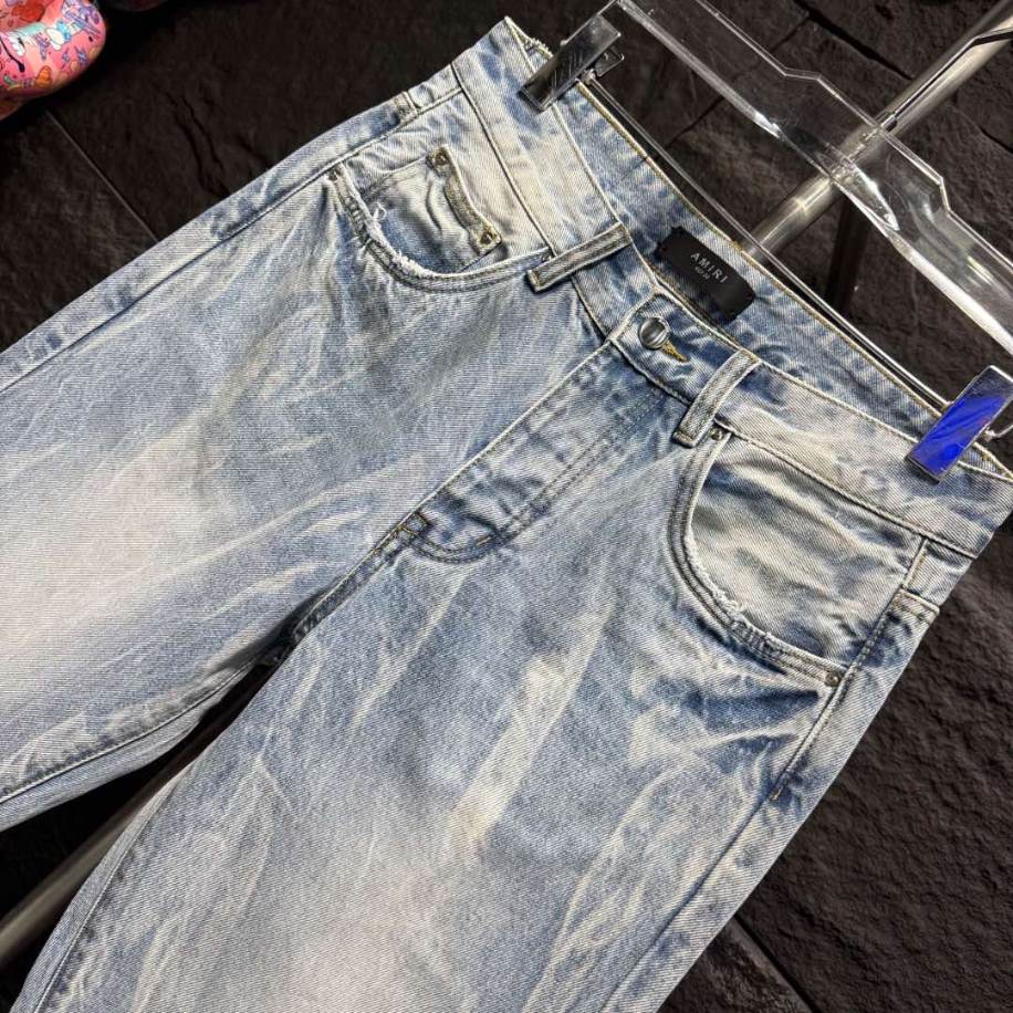 Amiri White Blue Jeans - AMIJ038