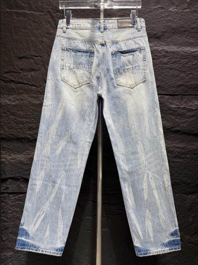 Amiri White Blue Jeans - AMIJ038