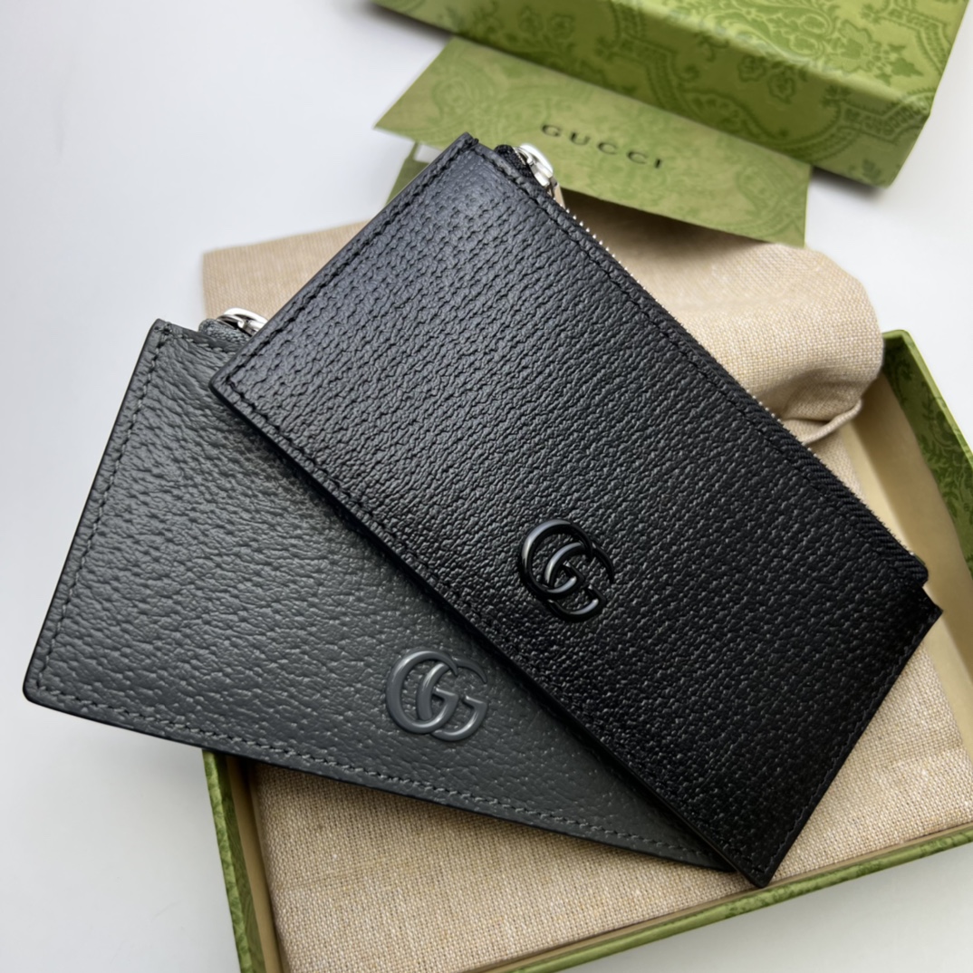 GG MARMONT ZIP CARD CASE - WLG030 GG Marmont Zip Card Case