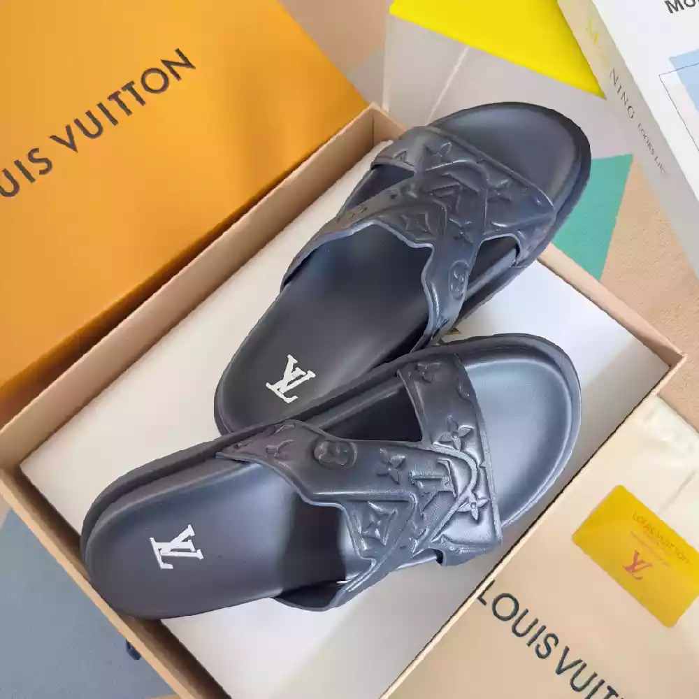 LV OASIS MULE MONO MEN BLACK - LVSD058 LV OASIS MULE MONO MEN BLACK
