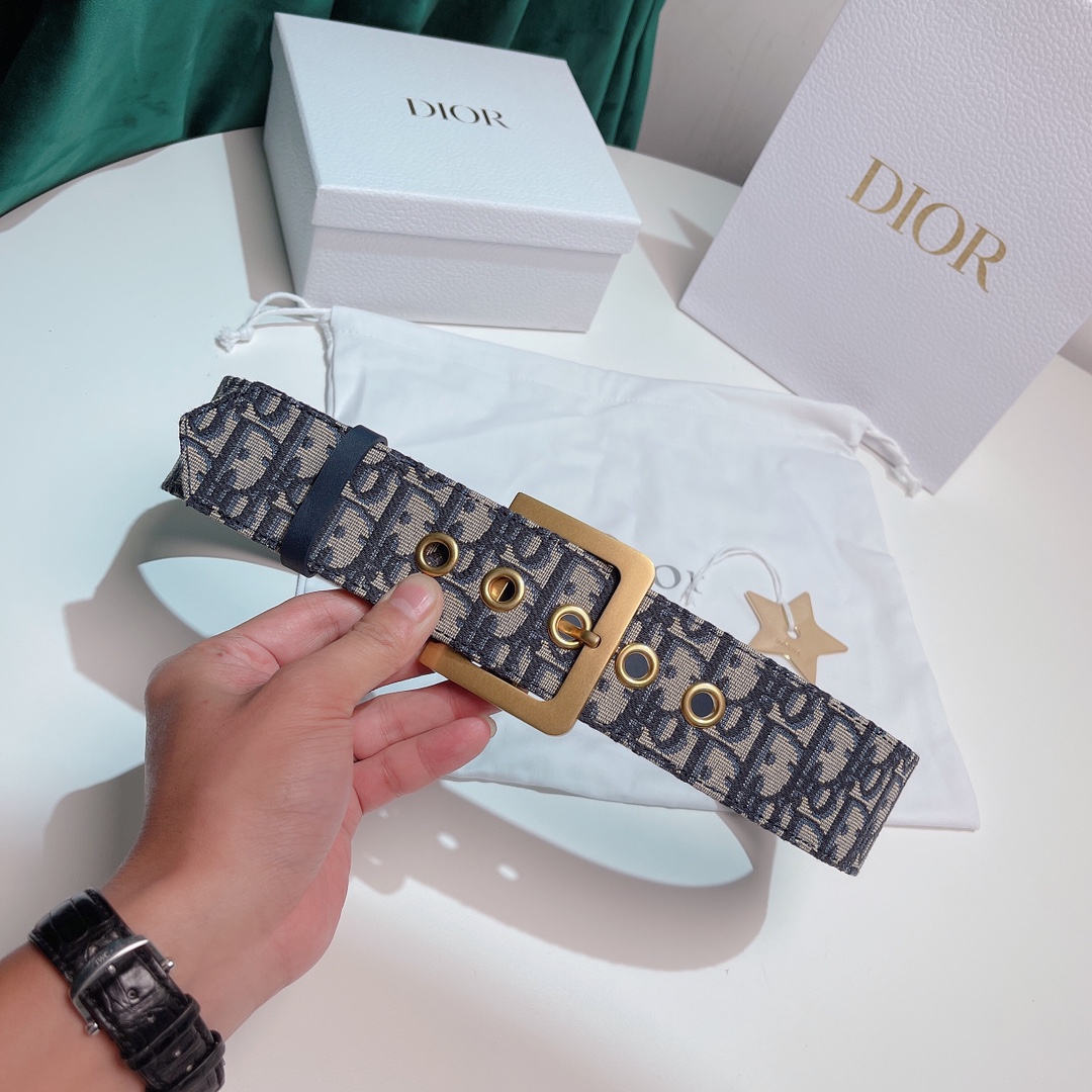DIOR LOGO PLAQUE BELT - DB005 DIOR LOGO PLAQUE BELT