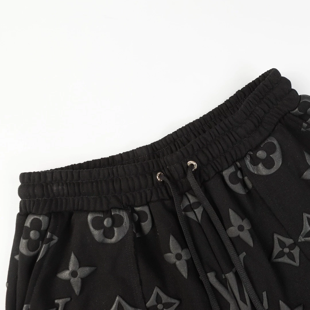 LOUIS VUITTON 'BLACKED' SHORTS- LVC058 LOUIS VUITTON 'BLACKED' SHORTS
