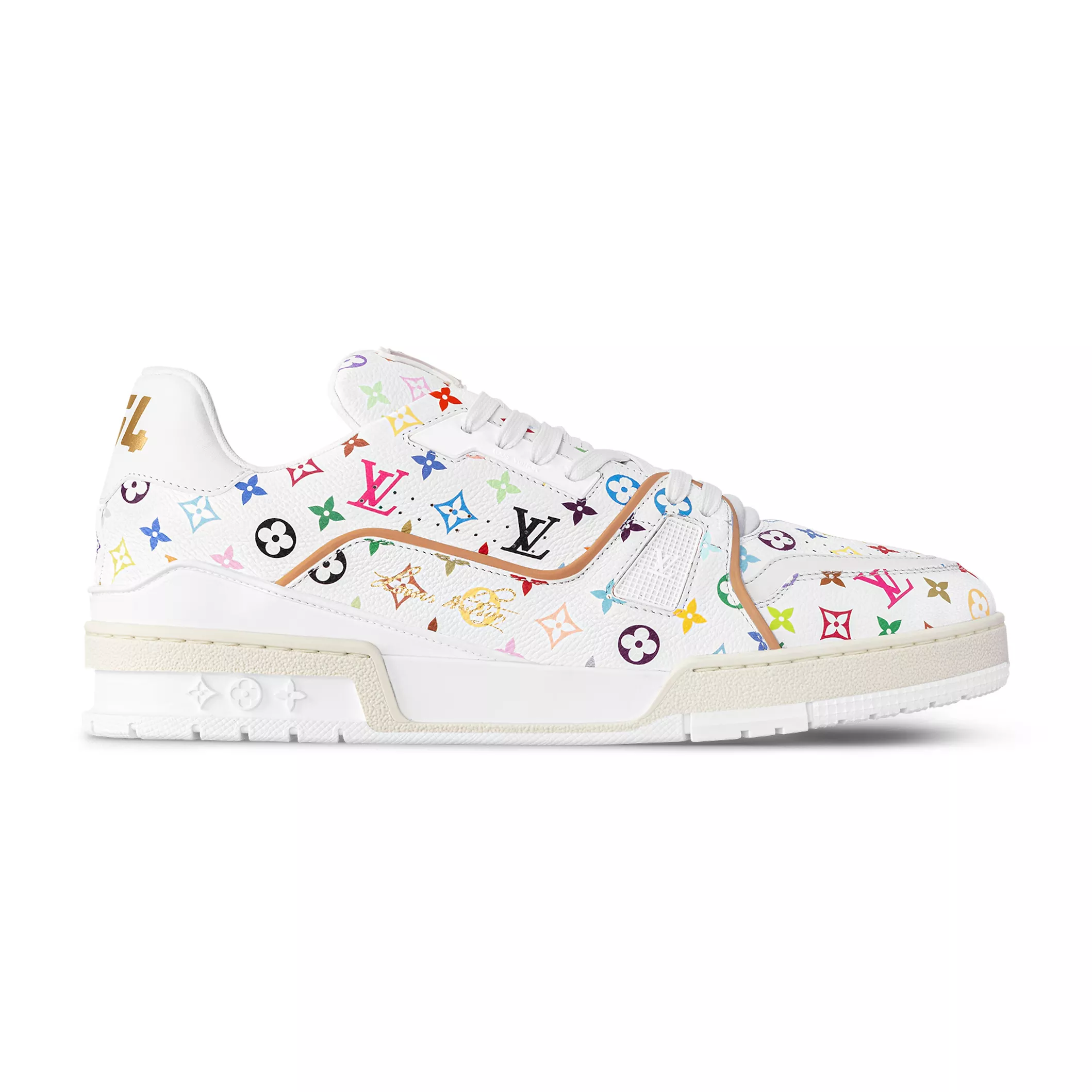 LV x TM LV TRAINER SNEAKER IN WHITE