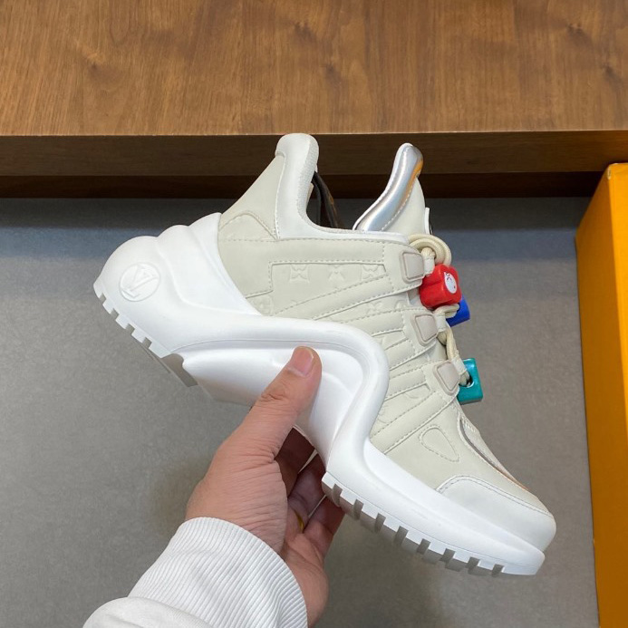 Louis Vuitton Trainer Blue Grey Black Sneaker