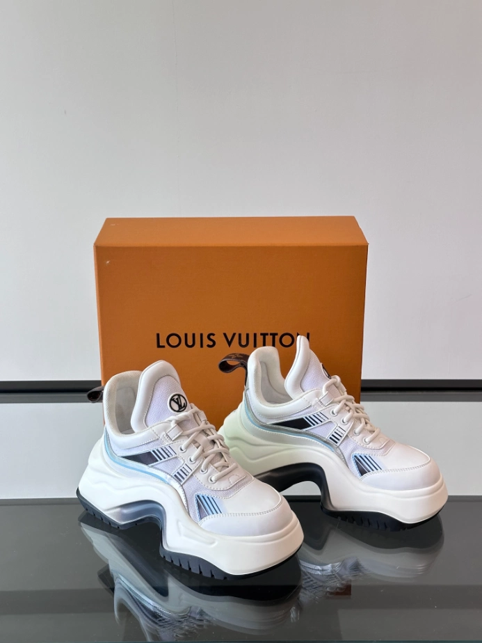 Louis Vuitton Trainer Blue Grey Black Sneaker