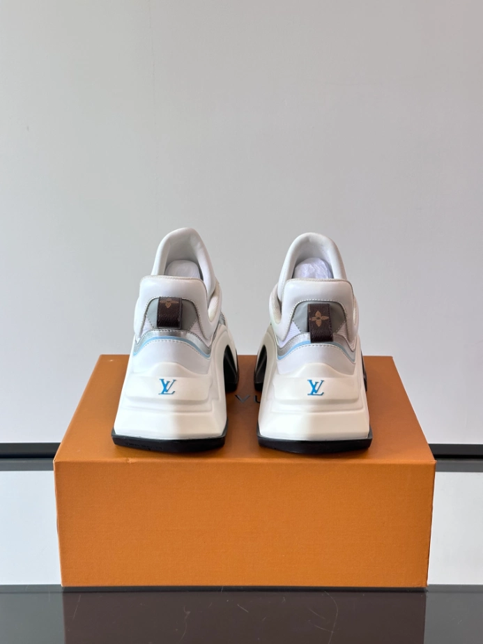 Louis Vuitton Trainer Blue Grey Black Sneaker