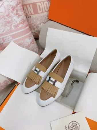 Hermes Women's Royal Loafers in Multicolor Calfksin - HM049 Hermes Women's Royal Loafers in Multicolor Calfksin