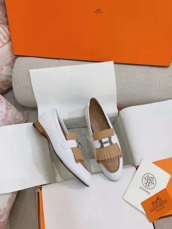 Hermes Women's Royal Loafers in Multicolor Calfksin - HM049 Hermes Women's Royal Loafers in Multicolor Calfksin