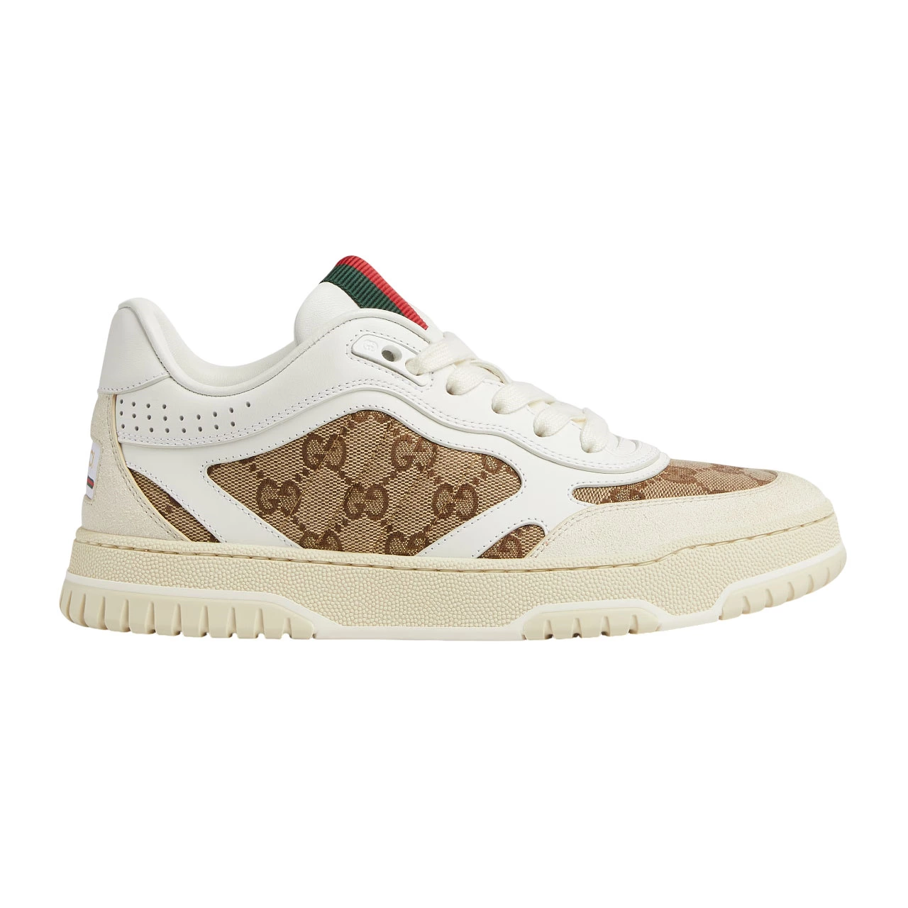 Gucci Re-Web Trainer White Sneakers - GCC208