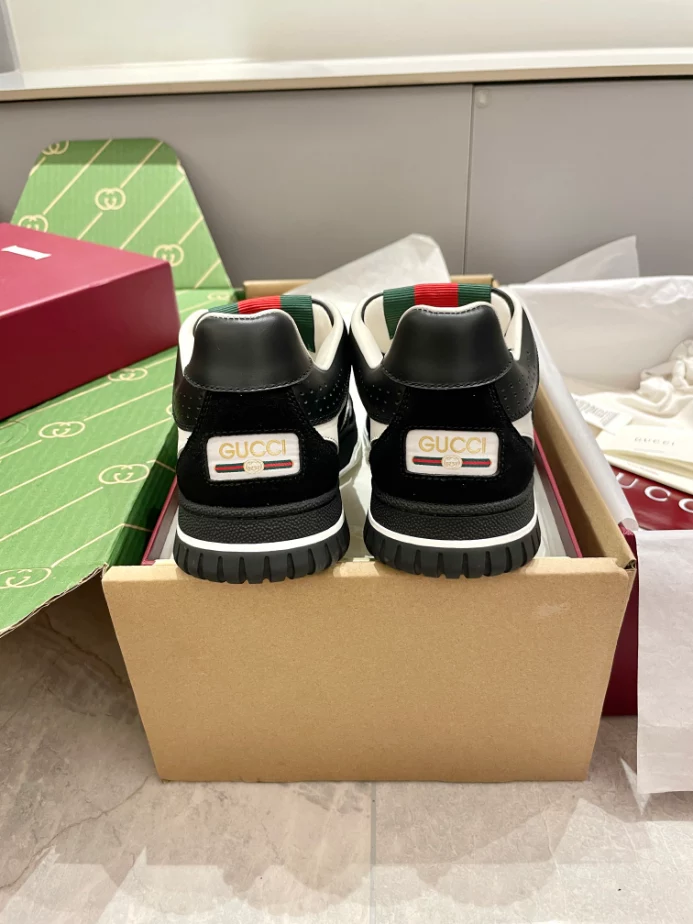 Gucci Re-Web Trainer White Sneakers - GCC208