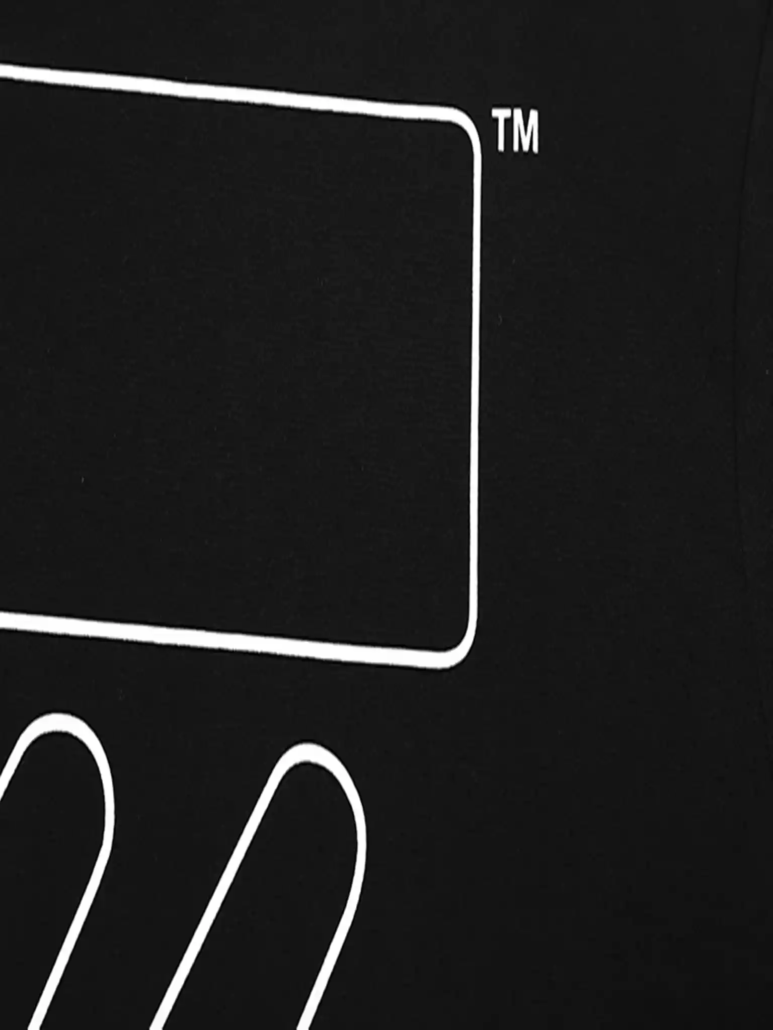 Off-White Black Wave Out T-Shirt - OWS013 Off-White Black Wave Out T-Shirt