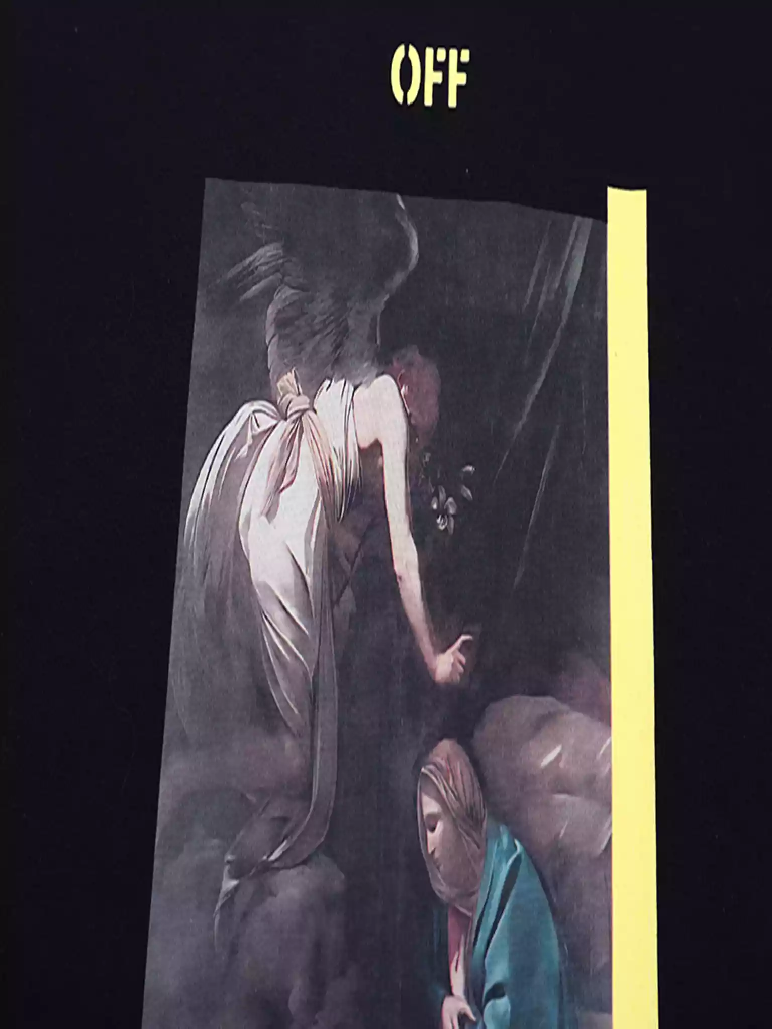 Off White Arrow Carav Slim Tee - OWS014 Off White Arrow Carav Slim Tee