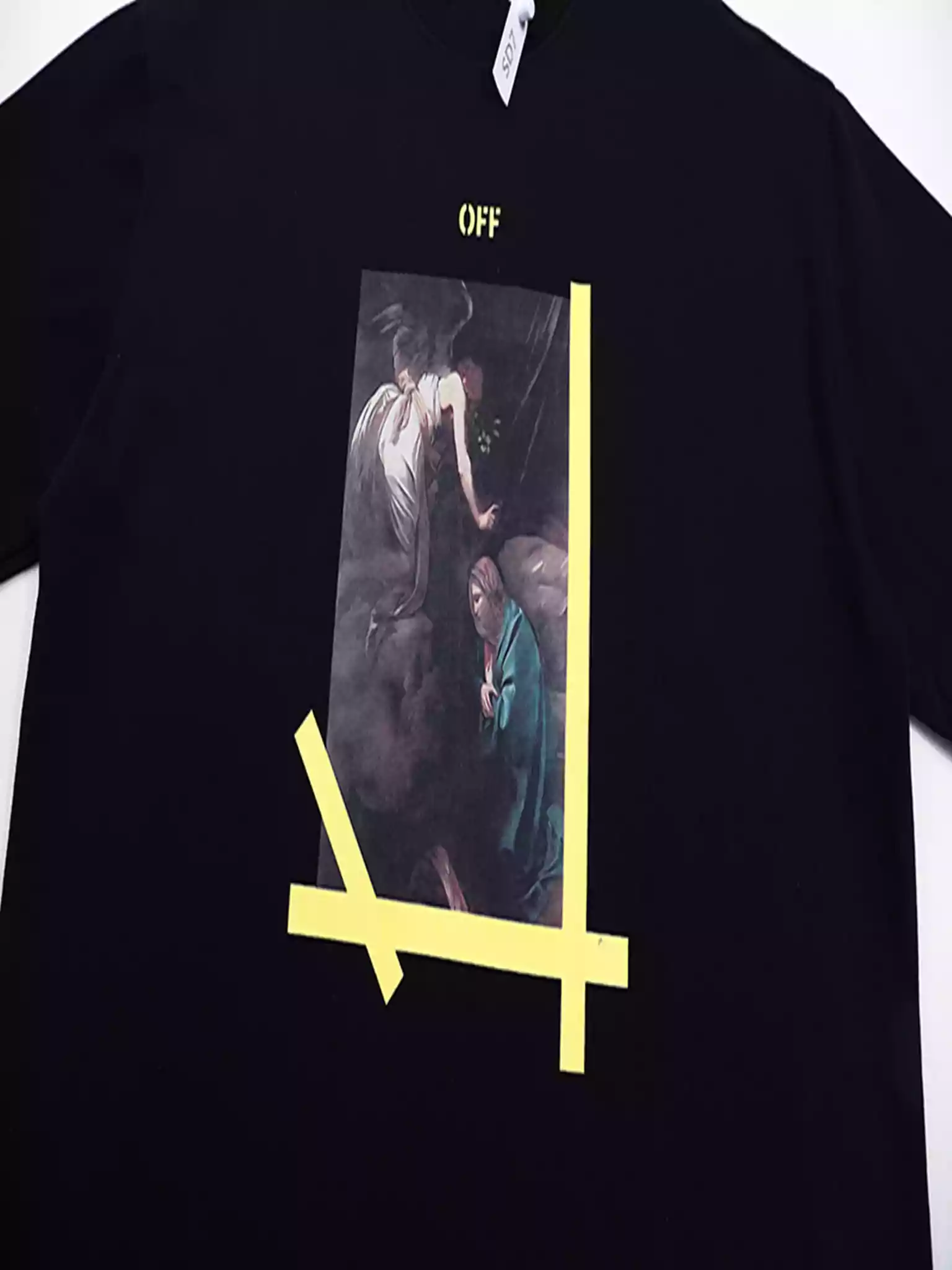 Off White Arrow Carav Slim Tee - OWS014 Off White Arrow Carav Slim Tee