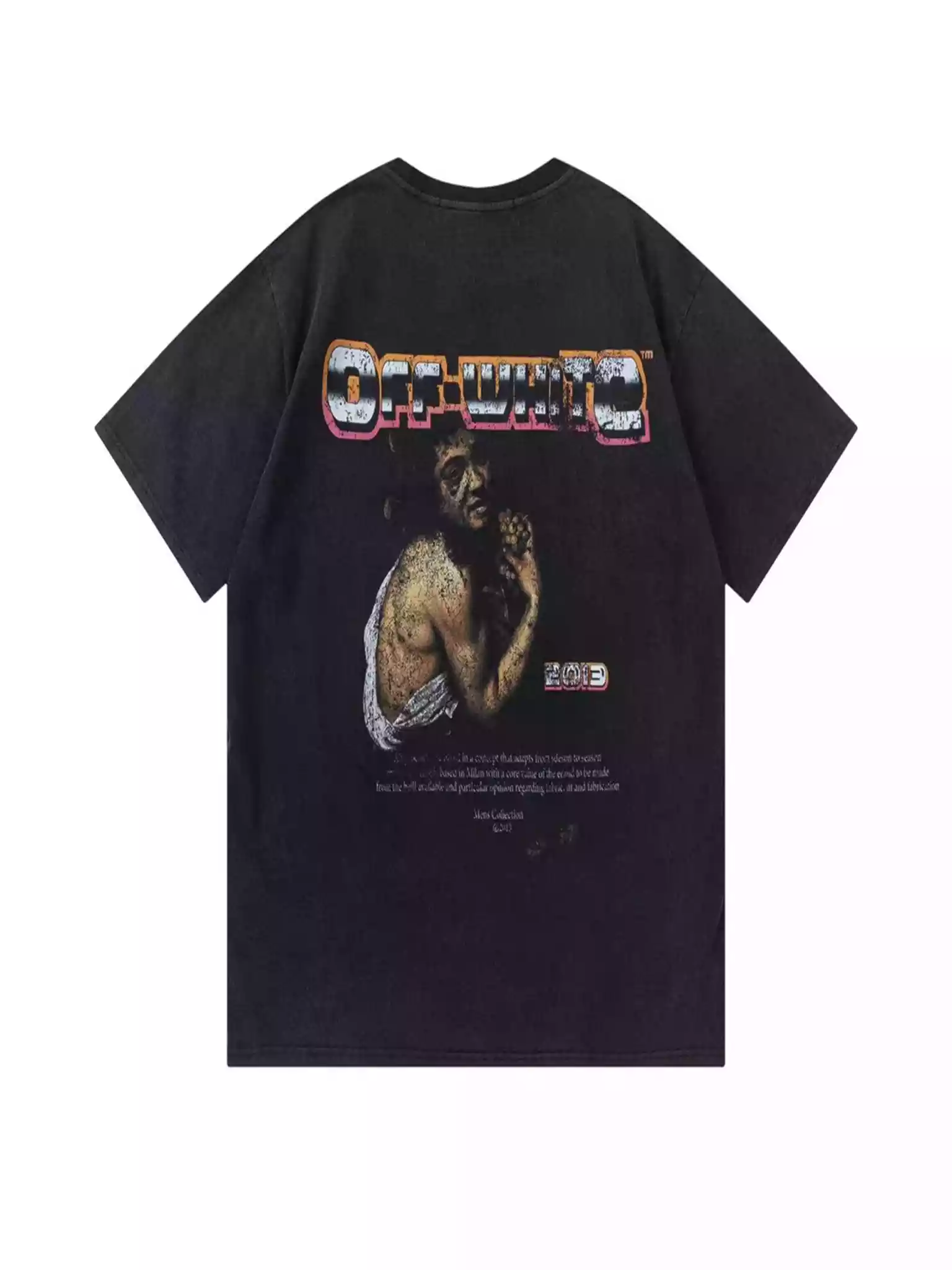 Off White Digit Bacchus Tee - OWS025 Off White Digit Bacchus Tee