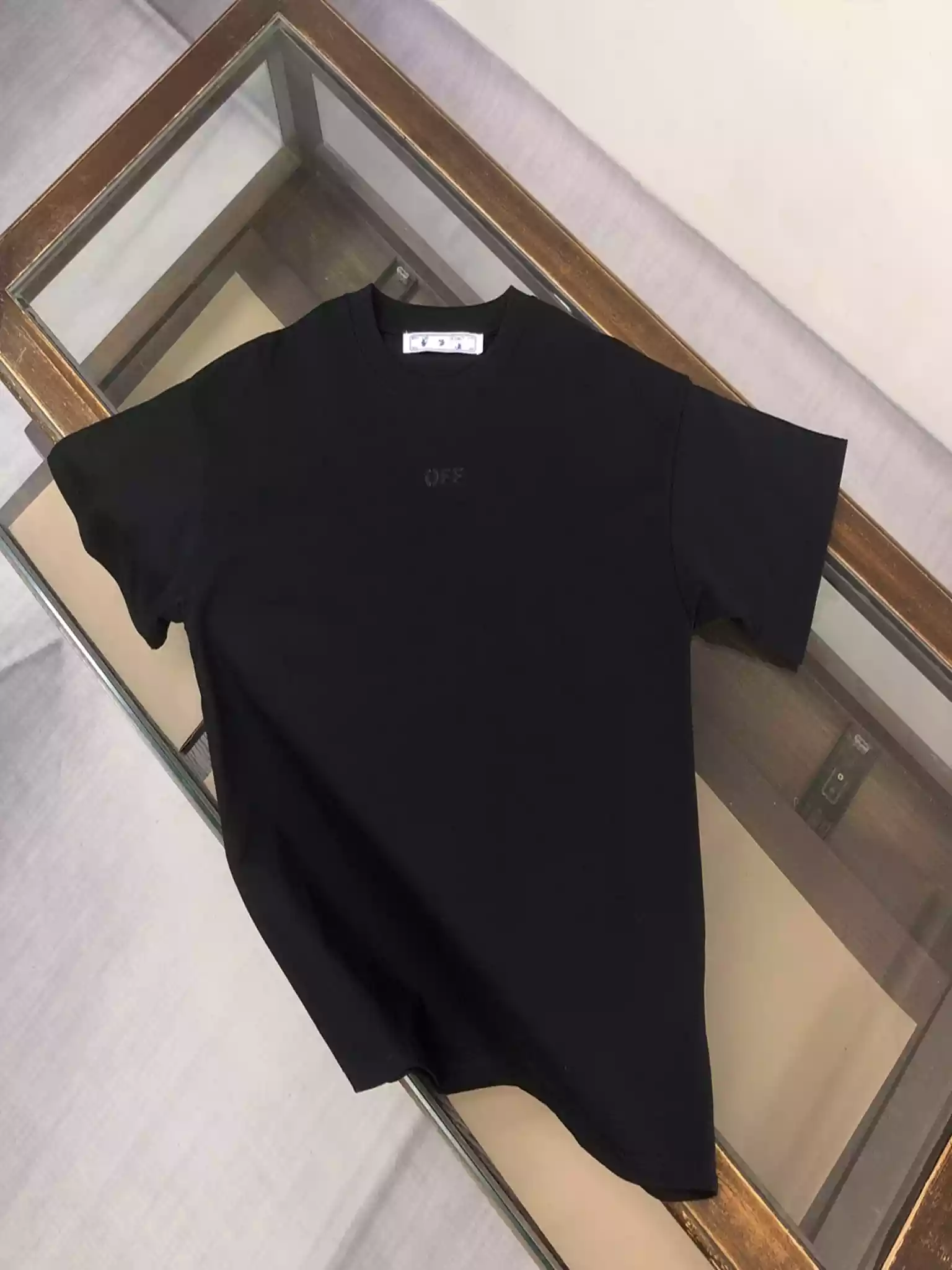 Super Moon Arr Slim S/S Tee in black - OWS043 Super Moon Arr Slim S/S Tee in black