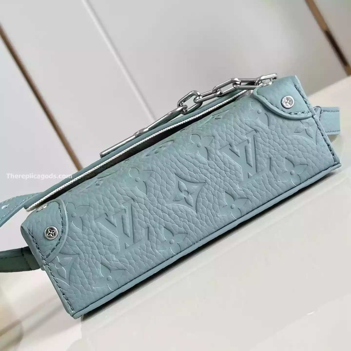 STEAMER BAG MISTY LAKE TAURILLON MONOGRAM - LW311 STEAMER BAG MISTY LAKE TAURILLON MONOGRAM