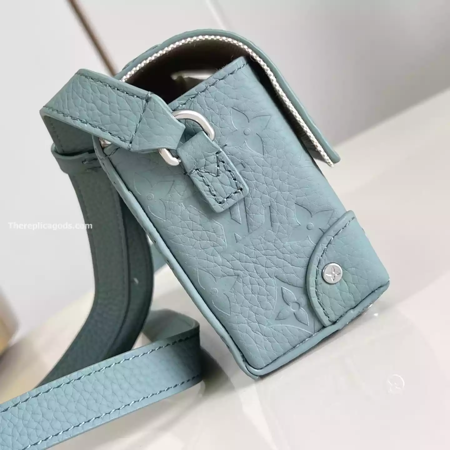 STEAMER BAG MISTY LAKE TAURILLON MONOGRAM - LW311 STEAMER BAG MISTY LAKE TAURILLON MONOGRAM