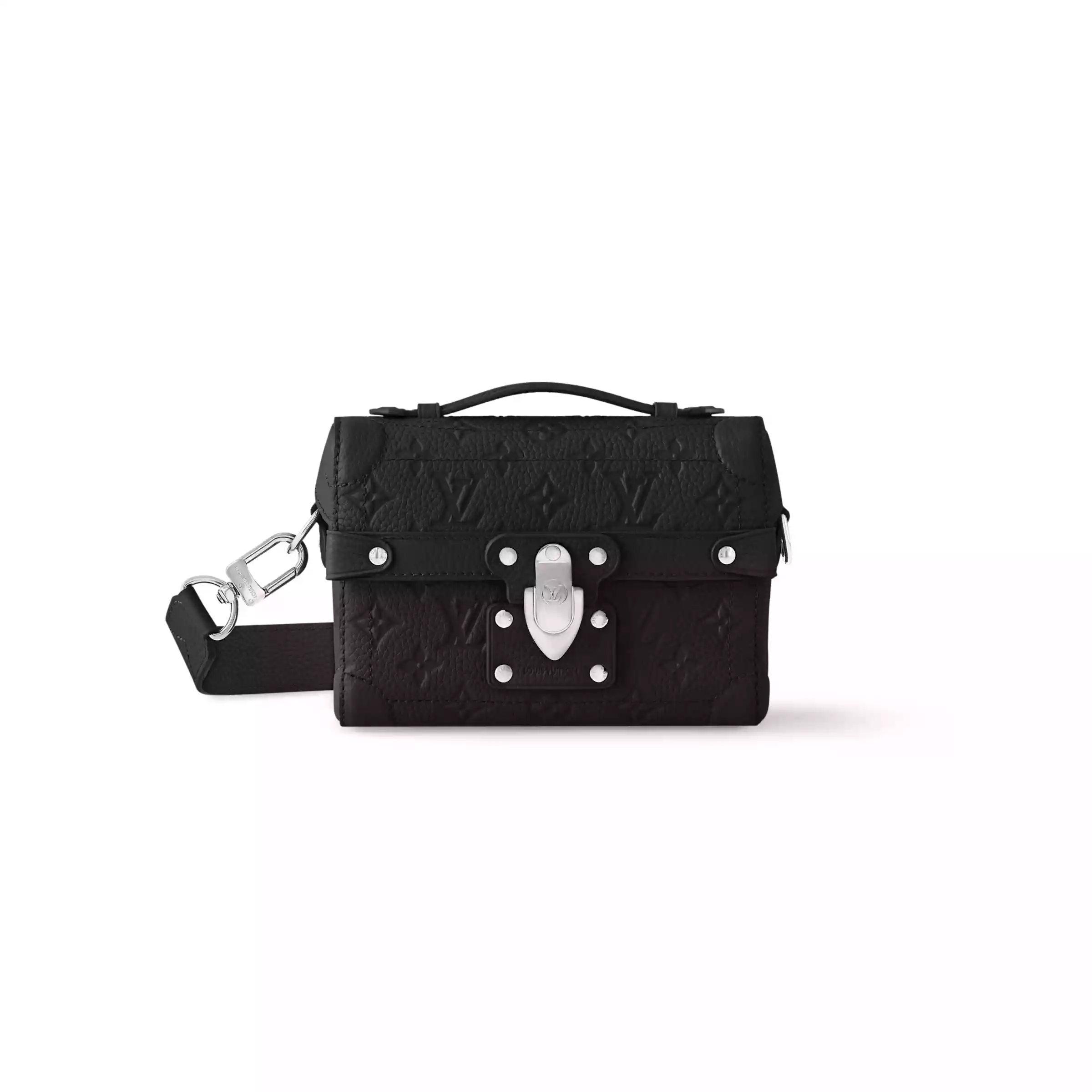 SOUL TRUNK CROSSBAG BLACK TAURILLON MONOGRAM - LW298 SOUL TRUNK CROSSBAG BLACK TAURILLON MONOGRAM