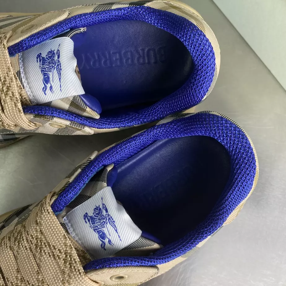 BURBERRY CHECK TERRACE SNEAKERS - BBR037