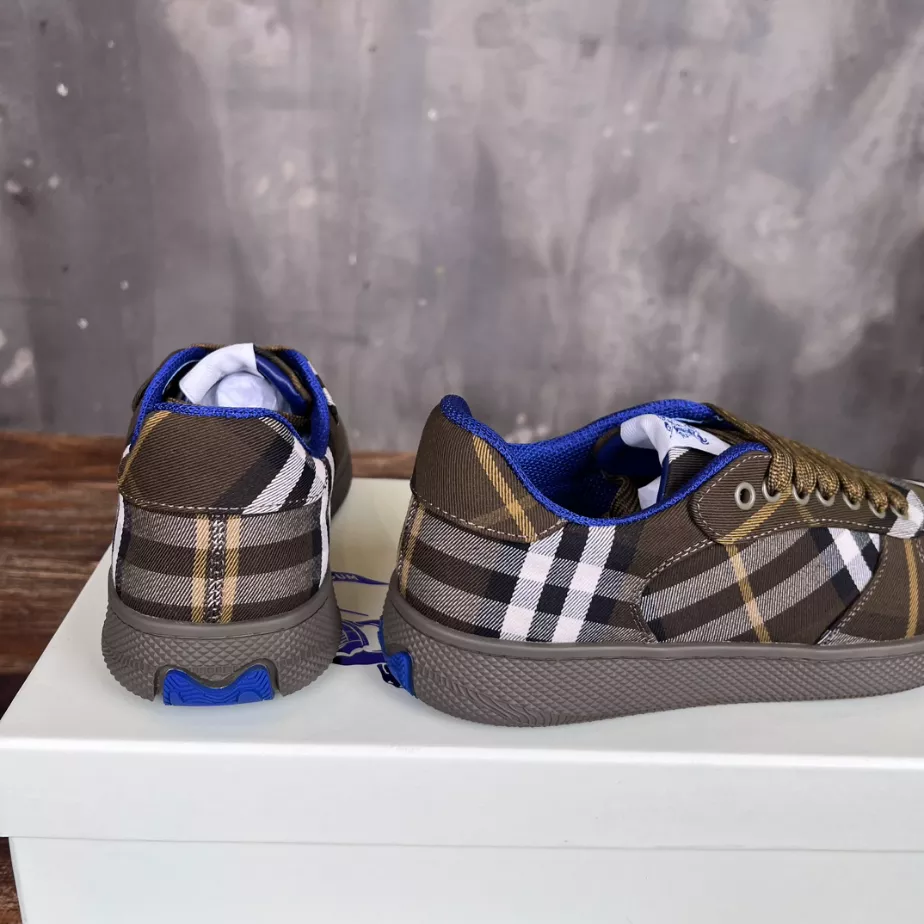 BURBERRY CHECK TERRACE SNEAKERS - BBR069