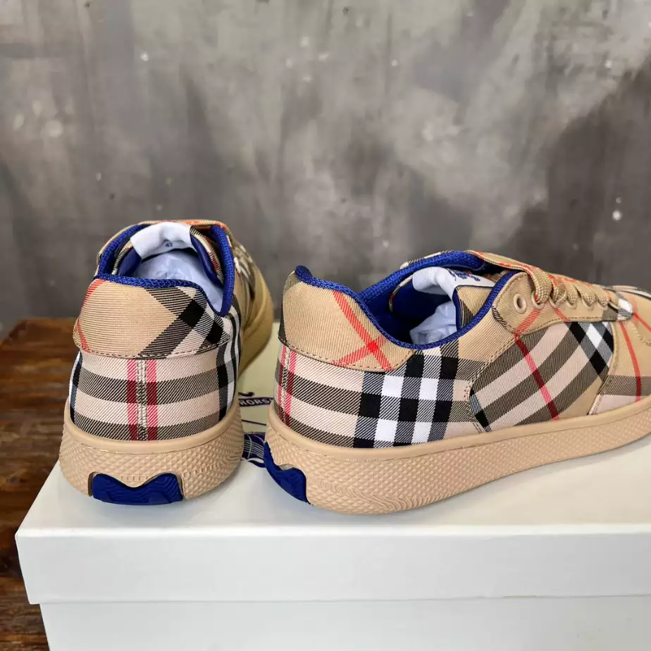 BURBERRY CHECK TERRACE SNEAKERS - BBR094