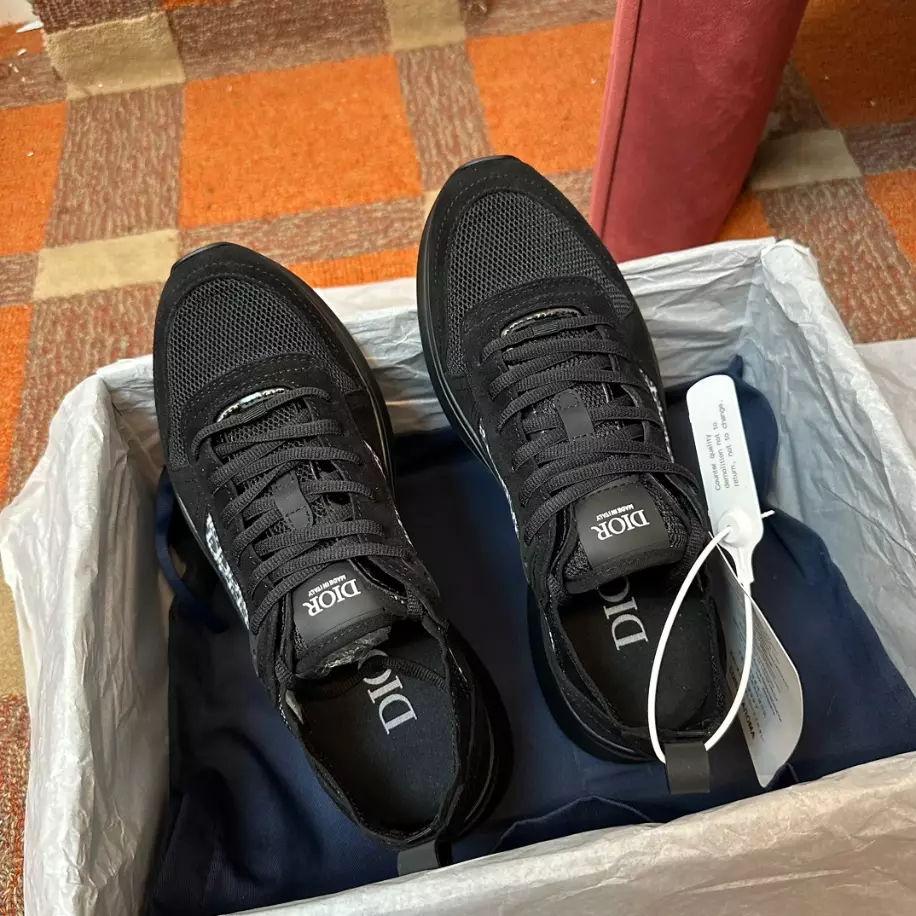 DIOR B25 RUNNER CASUAL SNEAKERS