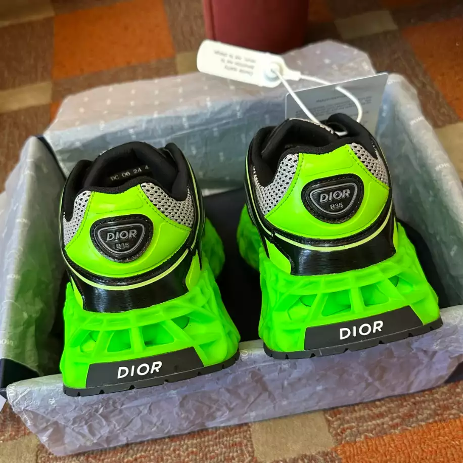 DIOR B35 BLADE COUPLE SNEAKERS