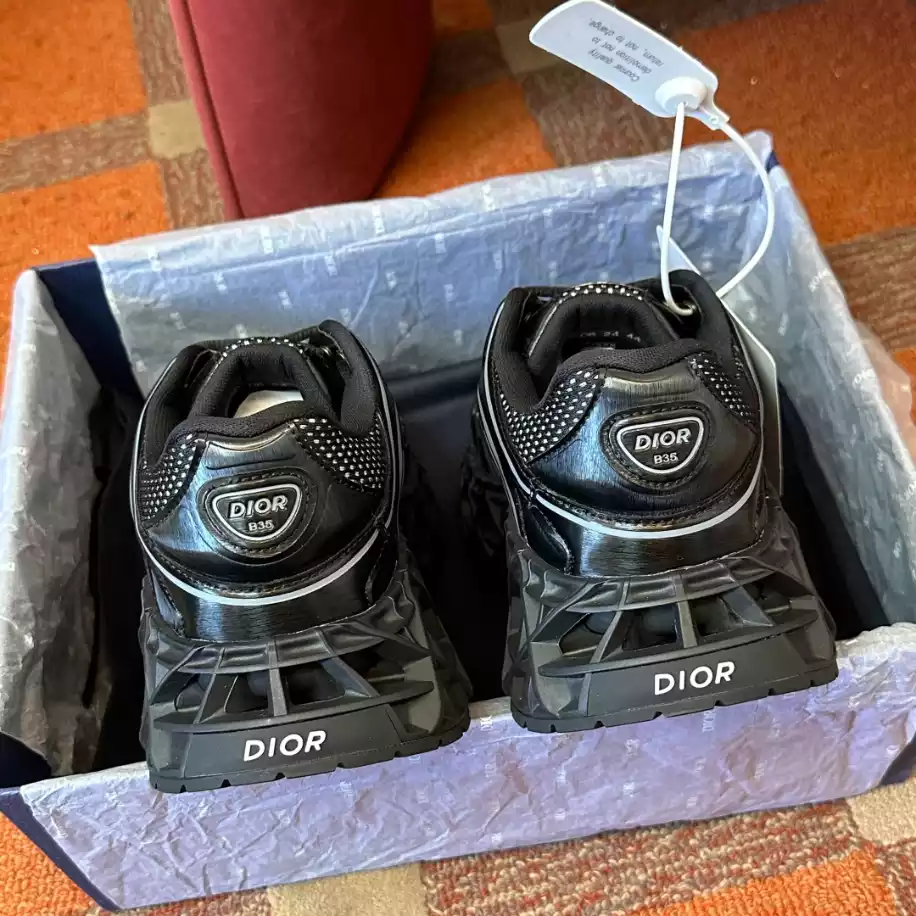 DIOR B35 BLADE COUPLE SNEAKERS