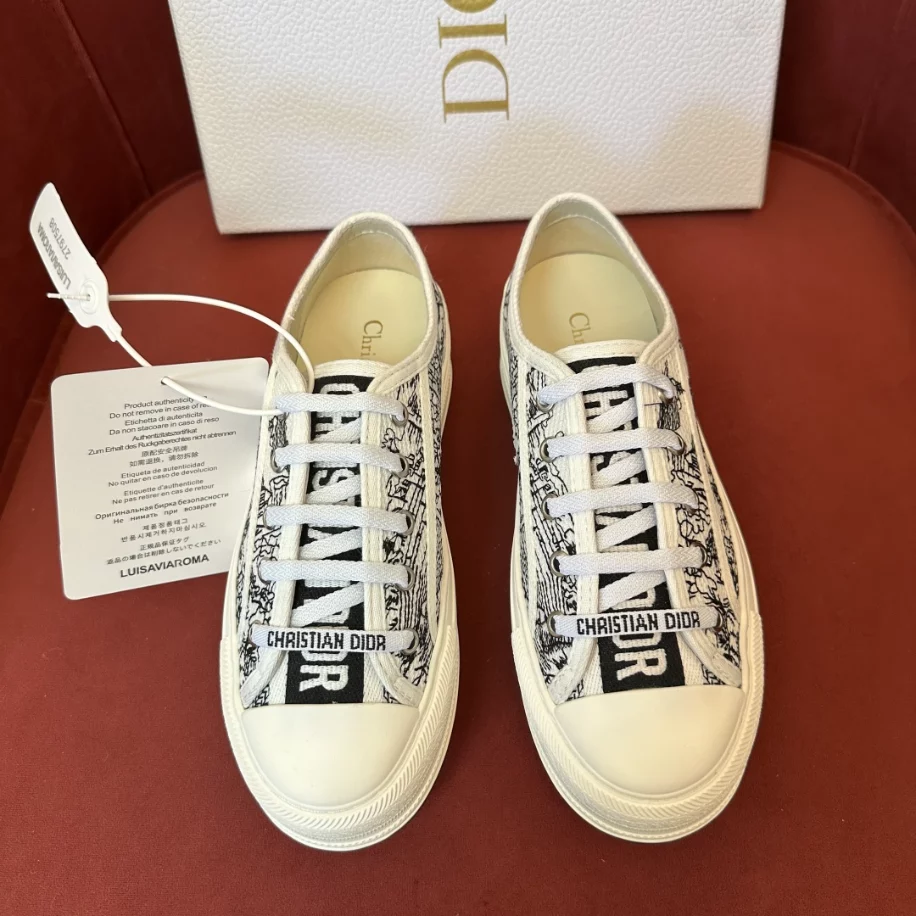 DIOR COUPLE LOW TOP B27 CASUAL SNEAKERS