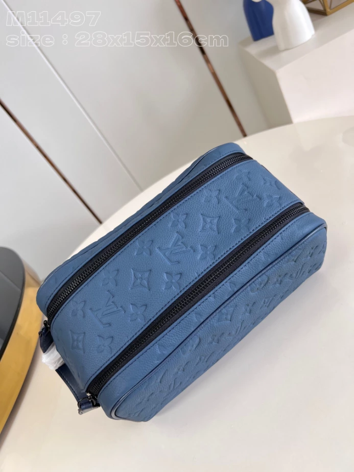 DOPP KIT SAPPHIRE MONOGRAM TAURILLON M11497 - LW389 DISCOVERY BACKPACK PM SKY BLUE MONOGRAM CANVAS