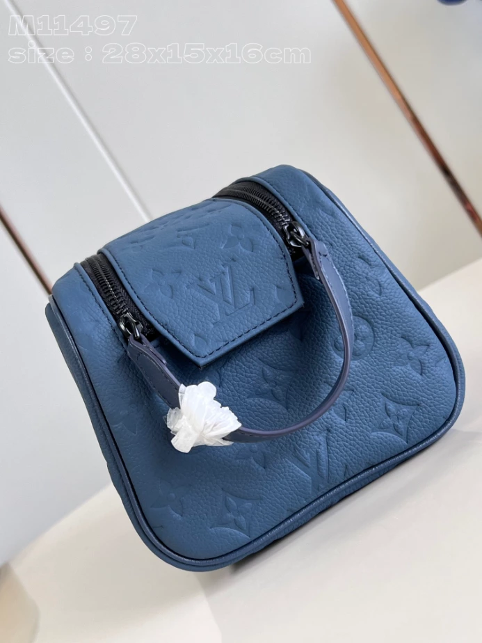 DOPP KIT SAPPHIRE MONOGRAM TAURILLON M11497 - LW389 DISCOVERY BACKPACK PM SKY BLUE MONOGRAM CANVAS