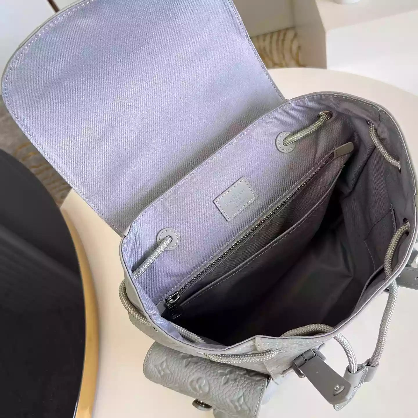 CHRISTOPHER PM TAURILLON MONOGRAM IN GREY M23146 - LW339 DISCOVERY BACKPACK PM SKY BLUE MONOGRAM CANVAS