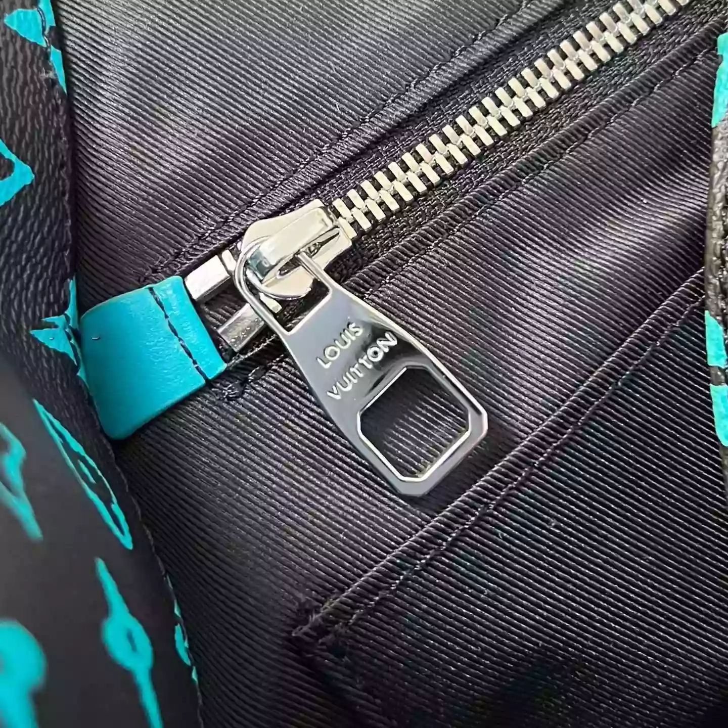 DISCOVERY MONOGRAM BACKPACK IN MULTICOLOR - LW348 DISCOVERY BACKPACK PM SKY BLUE MONOGRAM CANVAS