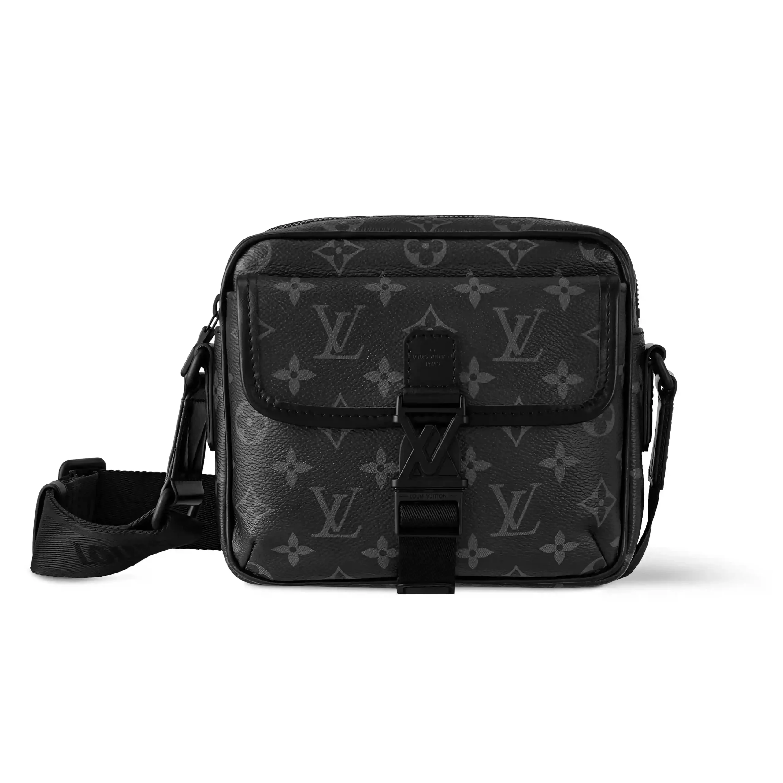 GETAWAY MESSENGER BAG MONOGRAM ECLIPSE M12518 - LW427 DISCOVERY BACKPACK PM SKY BLUE MONOGRAM CANVAS