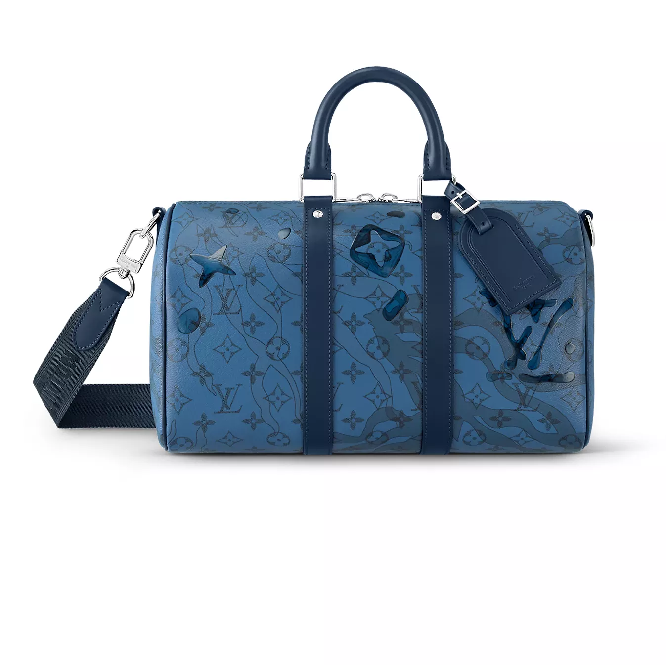 KEEPALL BANDOULIERE 35 BAG MONOGRAM CANVAS M22573 - LW379 DISCOVERY BACKPACK PM SKY BLUE MONOGRAM CANVAS