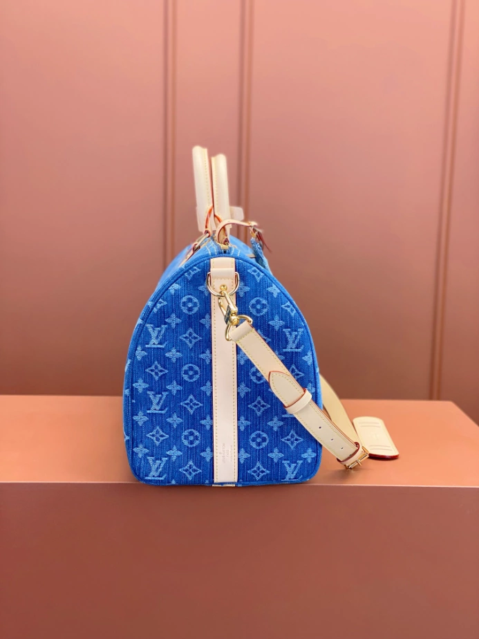 KEEPALL BANDOULIERE 45 BAG MONOGRAM DENIM M24315 - LW370 DISCOVERY BACKPACK PM SKY BLUE MONOGRAM CANVAS