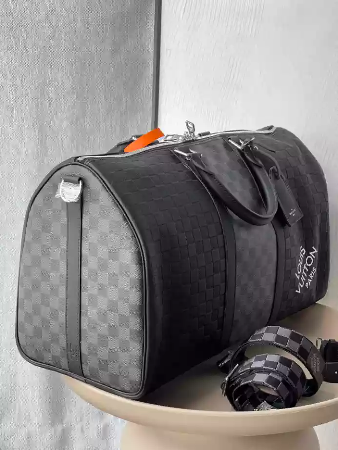 KEEPALL BANDOULIERE 50 BAG BLACK GRAPHITE N40443 - LW367 DISCOVERY BACKPACK PM SKY BLUE MONOGRAM CANVAS