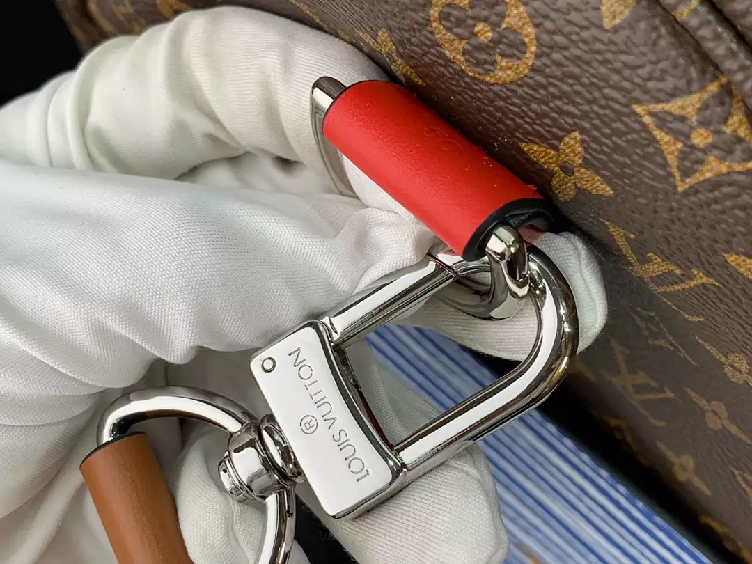 KEEPALL BANDOULIERE 50 MONOGRAM COATED CANVAS M56855 - LW369 DISCOVERY BACKPACK PM SKY BLUE MONOGRAM CANVAS