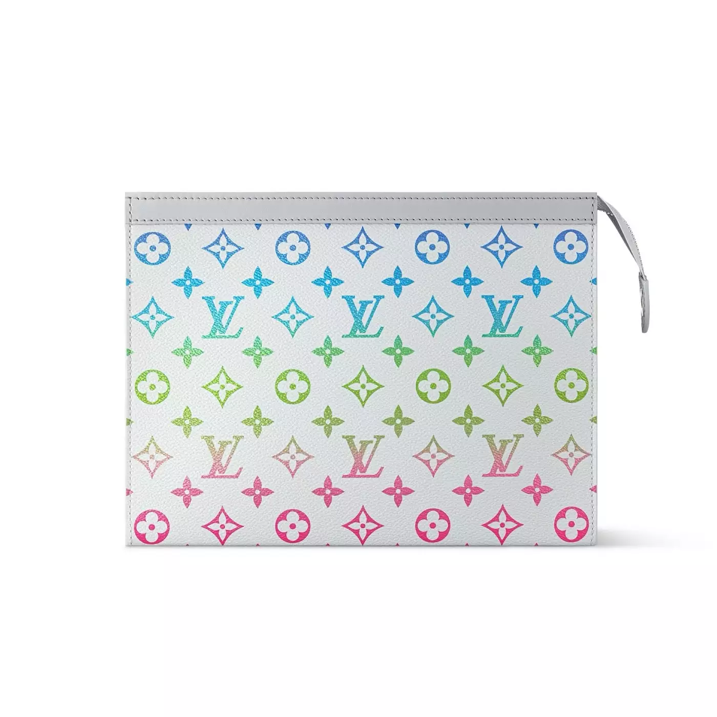 MONOGRAM IRIDESCENT POCHETTE VOYAGE IN GRADIENT GREY M13907 - LW392 DISCOVERY BACKPACK PM SKY BLUE MONOGRAM CANVAS